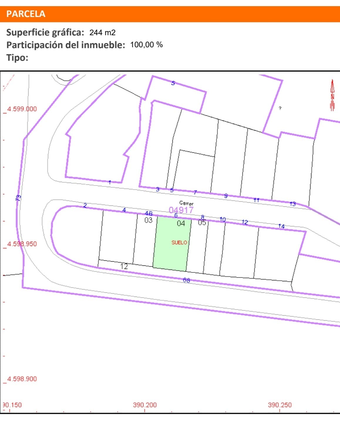 Imatge de Terreny urbà de 245 m² llest per construir