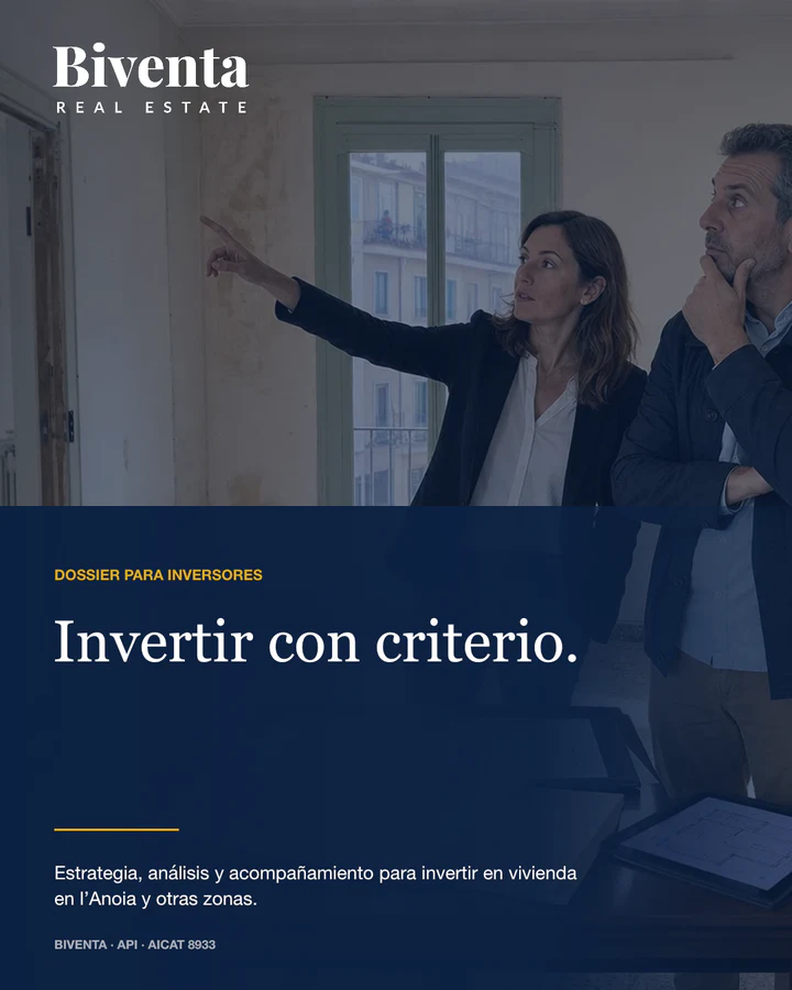 Portada del dossier para inversores de Biventa